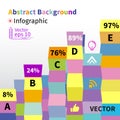 Modern colors layout design, background, vector