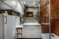 Modern and comfortable bathroom