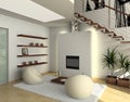 Modern comfortable interior