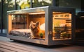 Modern Comfortable Outdoor Dog Enclosure