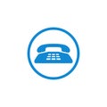 Modern communication contact us icon Royalty Free Stock Photo