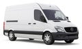 Modern compact van Royalty Free Stock Photo