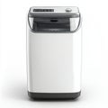 A modern, compact washing machine designed for efficient laundry cleaning Royalty Free Stock Photo