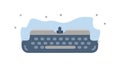 Modern computer keyboard. Digital input and user interface device, vector design Generative AI Royalty Free Stock Photo