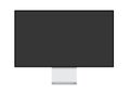 Modern computer professional large monitor on a white background.