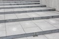 Modern concrete building - stairway composition Royalty Free Stock Photo