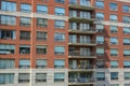 Modern condo buildings in Cote Saint-Luc