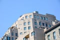 Modern condo buildings in downtown Montreal