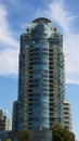 Modern condominium tower