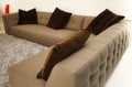 Modern Contemporary Sofa Royalty Free Stock Photo