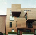 Modern Contemporary Wood Sided Building