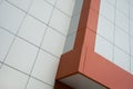 Modern and conteporary arcitectural fiction. Abstract architecture fragment. Royalty Free Stock Photo