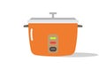 Modern cooker vector illustration