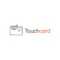 Modern and cool touch card logos are perfect for digital payment logos 4