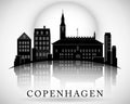 Modern Copenhagen City Skyline Design. Denmark