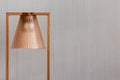 Modern and luxury copper lamp
