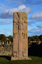 Scottish Landmarks - Pictish Stones in Aberlemno Royalty Free Stock Photo