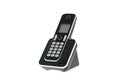 Modern cordless landline dect phone with charging station