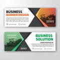 Modern corporate banner background