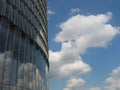 Modern corporate building with sky reflections Royalty Free Stock Photo