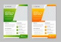 Modern corporate business multipurpose flyer design and brochure cover page template, marketing flyer