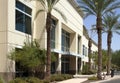 Modern corporate office building entrance Royalty Free Stock Photo