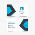 Modern Creative Business Card design Royalty Free Stock Photo