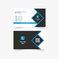 Modern Creative Business Card design Royalty Free Stock Photo