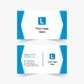 Modern Creative Business Card design Royalty Free Stock Photo