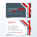 Modern creative business card template