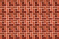 Modern creative decorative abstract background. Brick wall. Brown brick wall background. Vector illustration Royalty Free Stock Photo