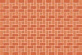Modern creative decorative abstract background. Brick wall. Brown brick wall background. Vector illustration Royalty Free Stock Photo