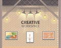 Modern Creative Freelance Working Studio Banner