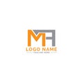 Modern, Creative MF logo monogram LOGO.