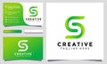 Modern creative S Logo Design and template. S icon initial based Monogram and Letter in vector Royalty Free Stock Photo