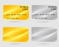 Modern credit card, business VIP card, member card