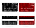 Modern credit card, business VIP card, member card