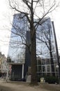 Modern crystal building at Graz university