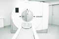 Modern CT scanner. The MRI machine is ready Royalty Free Stock Photo