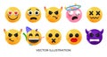 Modern 3d illustration of Emoji concept 8