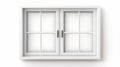 Modern 3d White Window: Whistlerian Style With Dry Wit Humor
