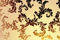 Modern damask wallpaper Royalty Free Stock Photo