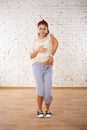 Modern dance poses. Royalty Free Stock Photo