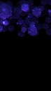 Modern dark background with hexagons for mobile app. Modern dark abstract vector texture. Hexagon pattern. Gradient web Royalty Free Stock Photo
