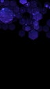 Modern dark background with hexagons for mobile app. Modern dark abstract vector texture. Hexagon pattern. Gradient web Royalty Free Stock Photo