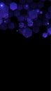 Modern dark background with hexagons for mobile app. Modern dark abstract vector texture. Hexagon pattern. Gradient web Royalty Free Stock Photo