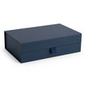 Modern dark gray storage box with sleek design Royalty Free Stock Photo