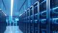 Data Center Server Room IT Infrastructure, Cloud Computing Royalty Free Stock Photo