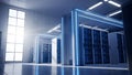 Data Center Server Room Modern IT Infrastructure, Cloud Computing Royalty Free Stock Photo