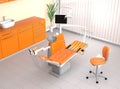 Modern dental office interior